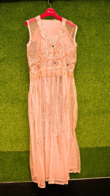 Ladies Net Frock 2 Piece 72A