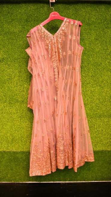 Ladies Net Frock 2 Piece 73A